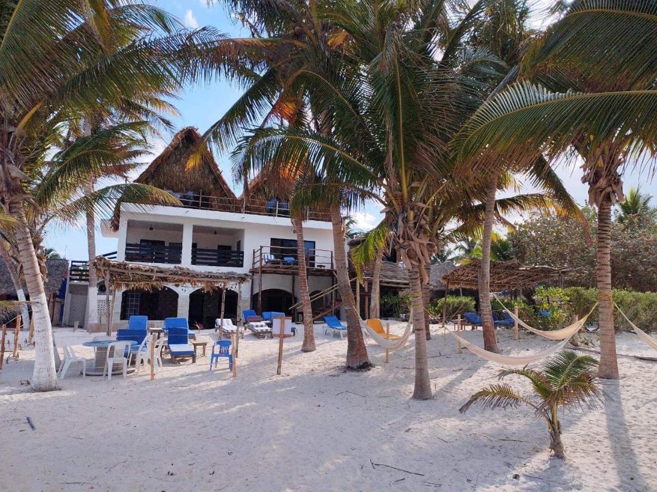 Casa Mate Beachfront Houses El Cuyo Exterior foto